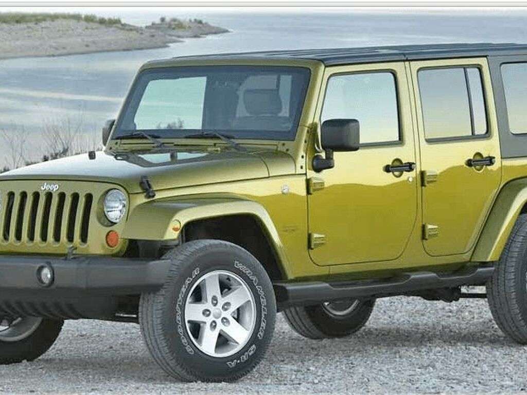 Kofferraummatten für Jeep Wrangler JK 2007 - 2018