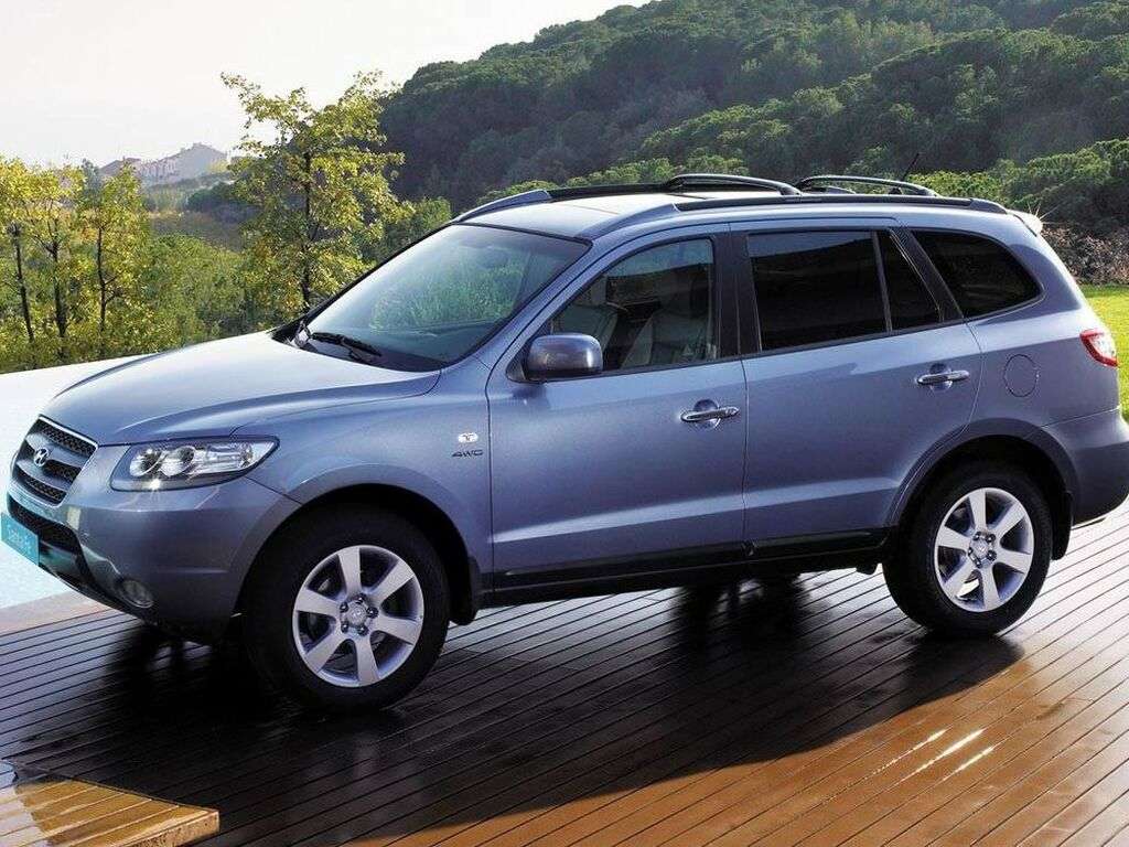 Kofferraummatten für Hyundai Santa Fé CM 2006 - 2010