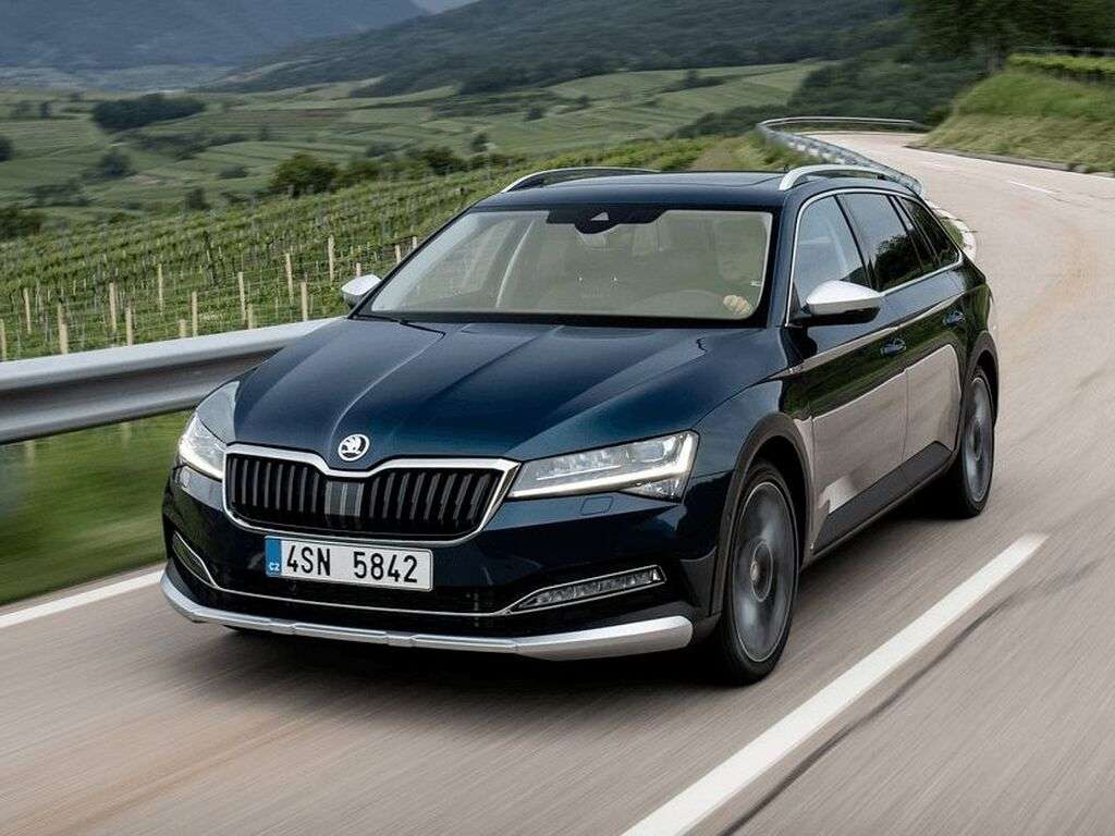 Kofferraummatten für Skoda Superb 2019 - 2024