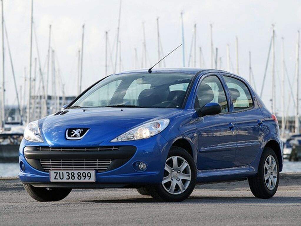 Fußmatten für Peugeot 206 2009 - 2013