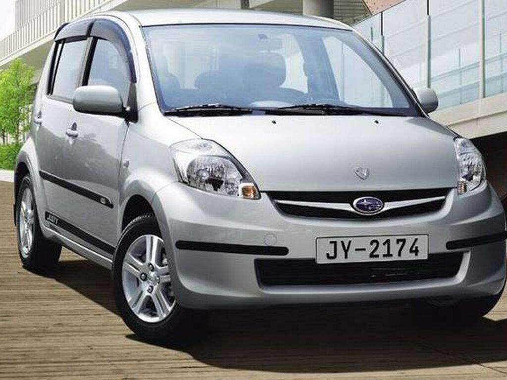 Fußmatten für Subaru Justy 2007 - 2011