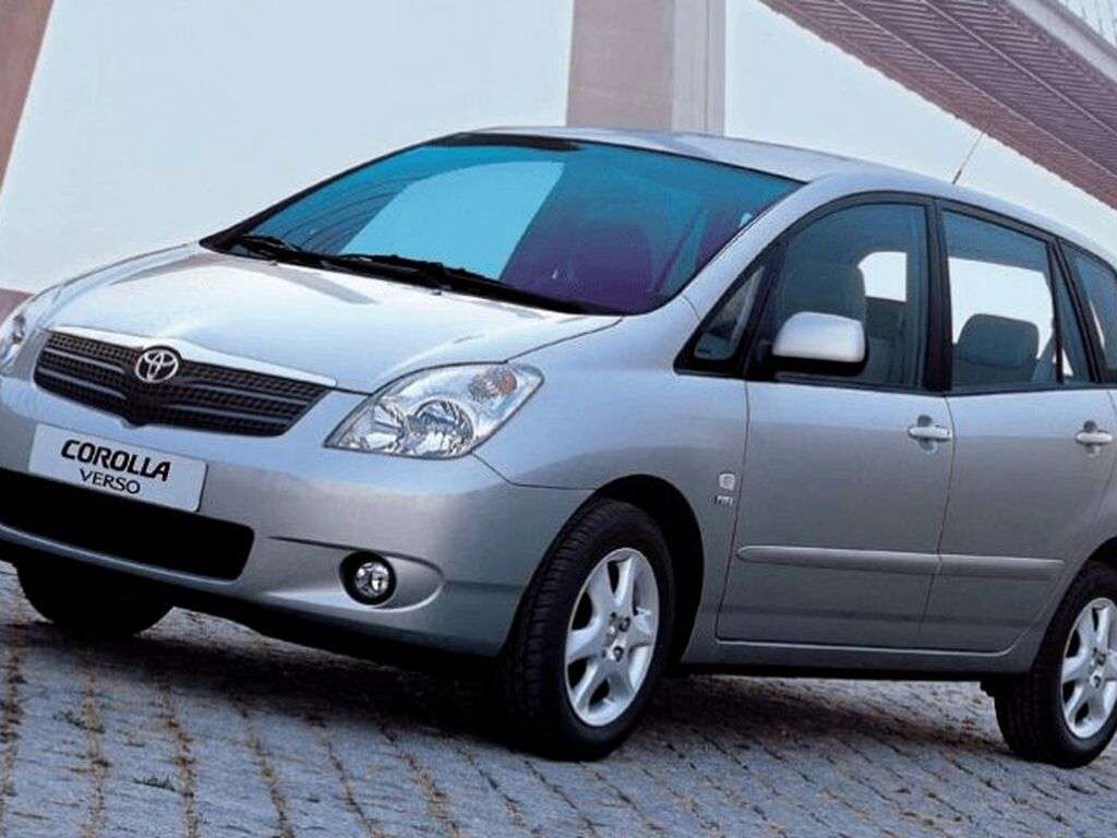 Fußmatten für Toyota Corolla Verso 2002 - 2004