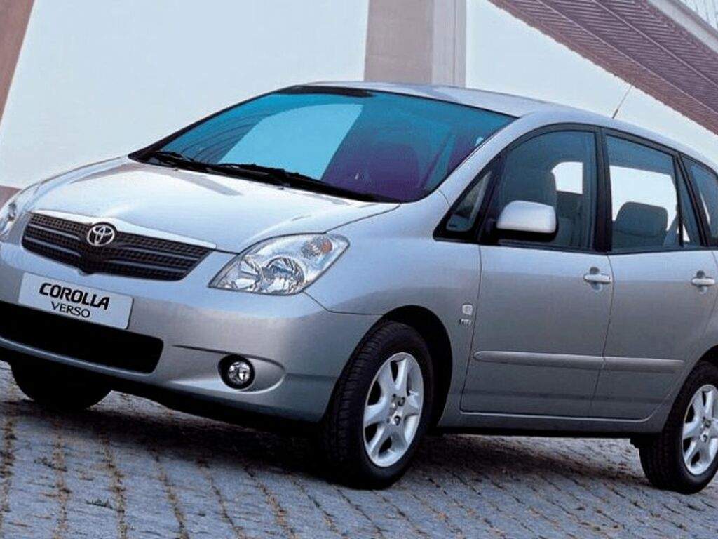 Fußmatten für Toyota Corolla Verso 2002 - 2004