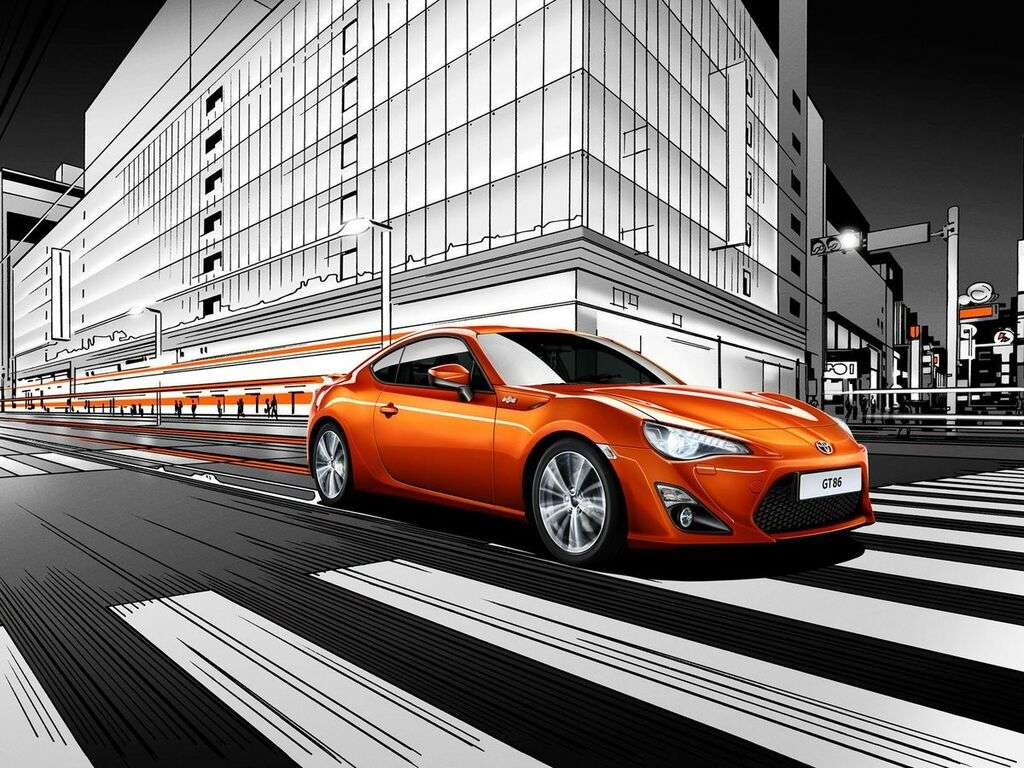 Fußmatten für Toyota GT86 2012 - 2021