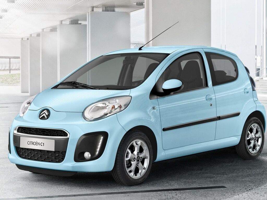 Kofferraummatten für Citroën C1 2009 - 2014