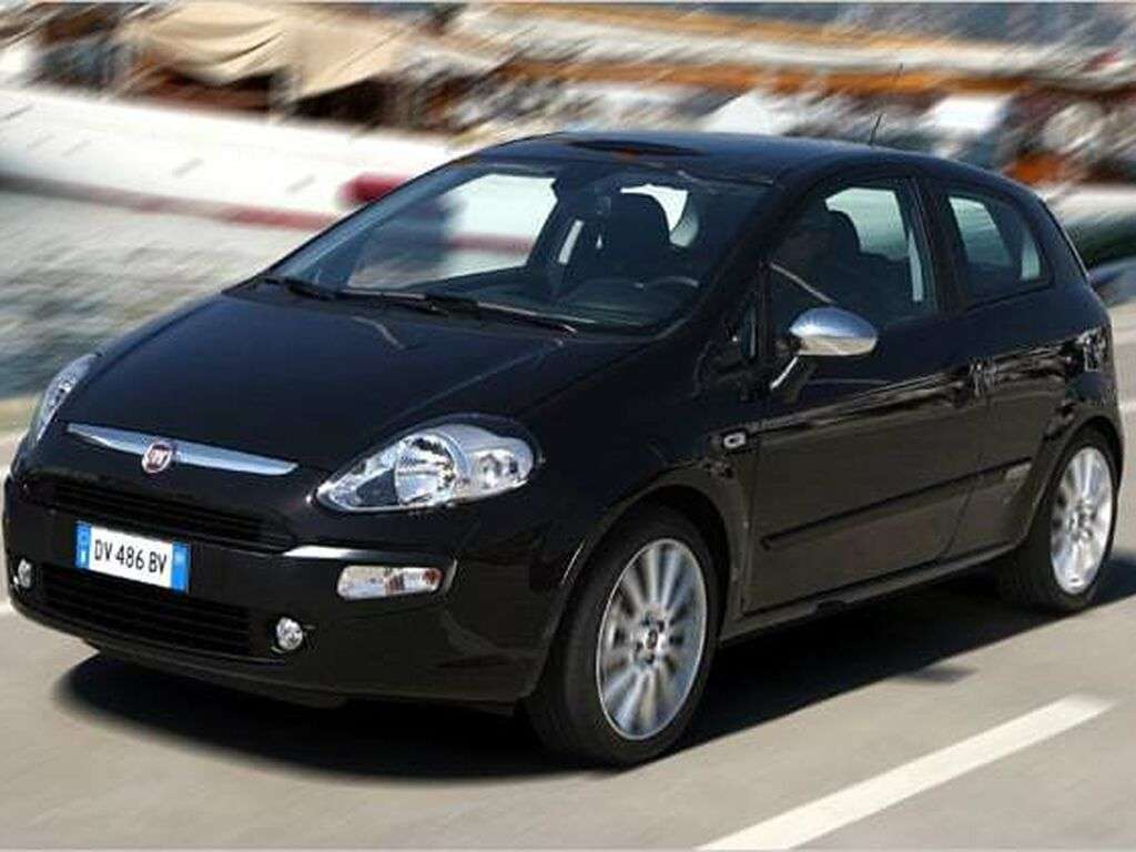Kofferraummatten für Fiat Punto Grande 2005 - 2012