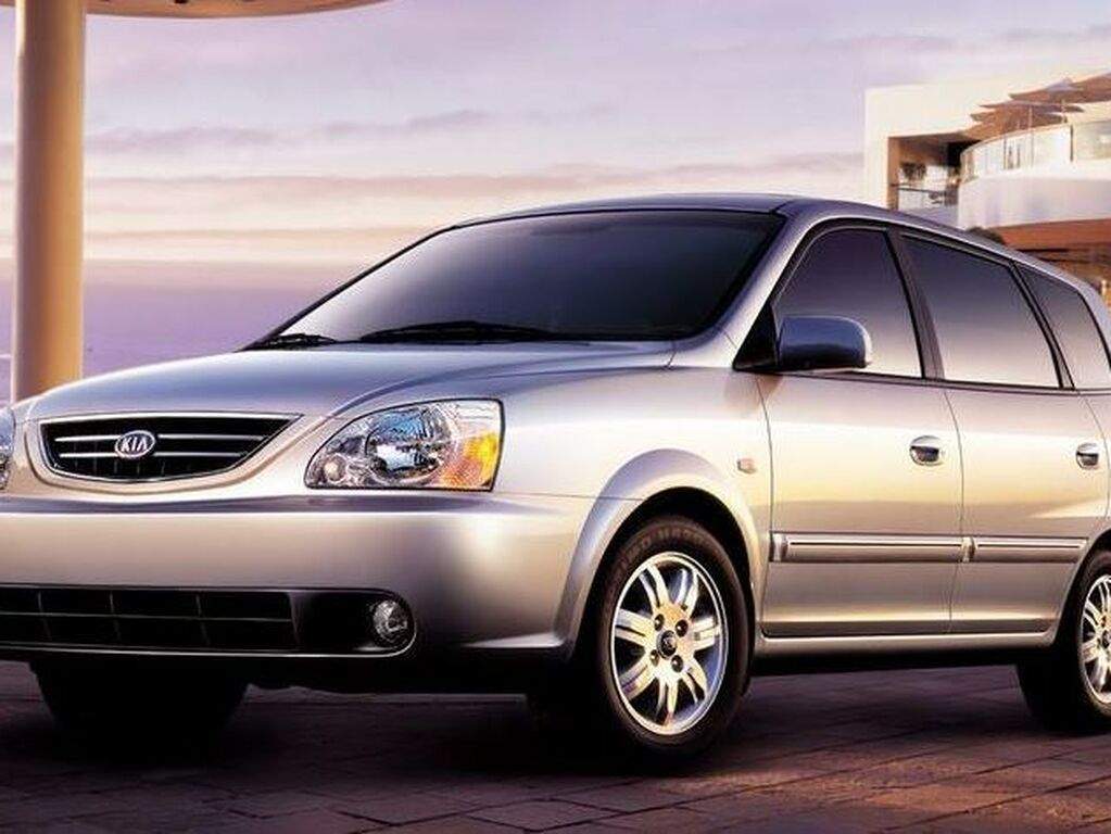 Kofferraummatten für Kia Carens 2002 - 2006