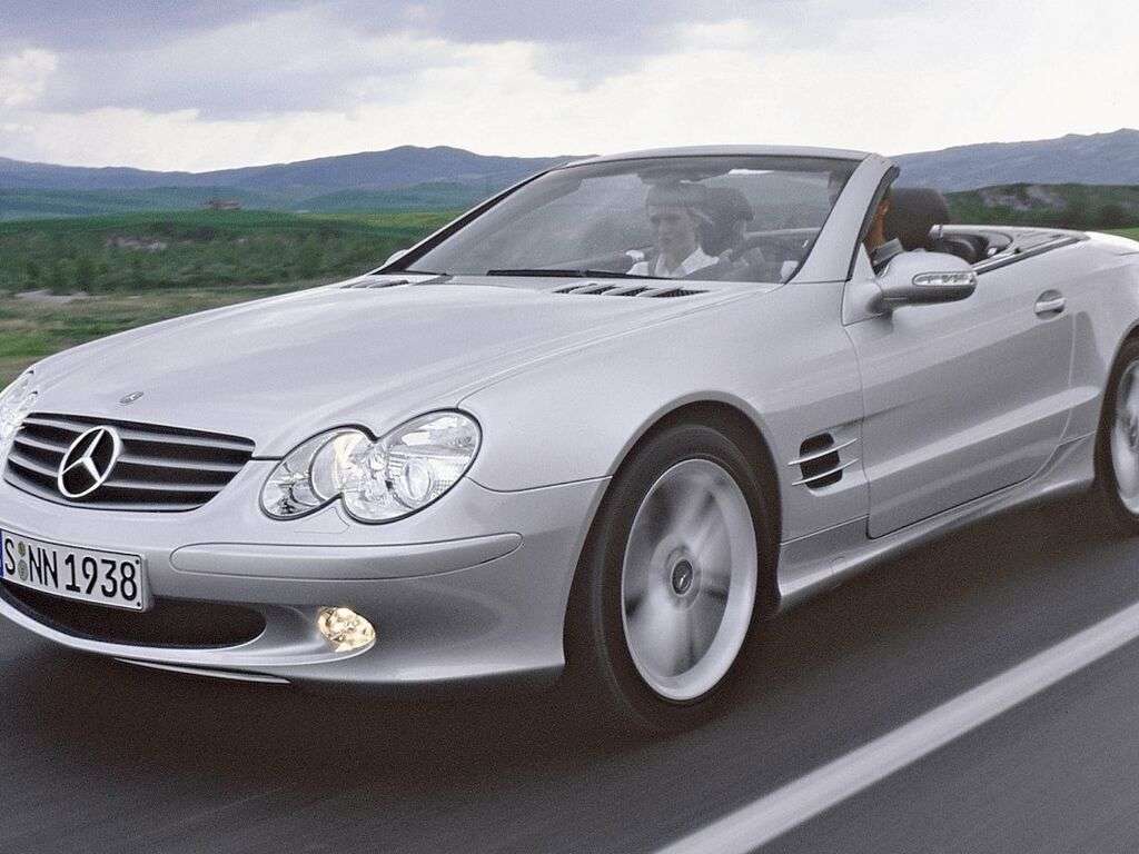 Kofferraummatten für Mercedes SL R230 2001 - 2012