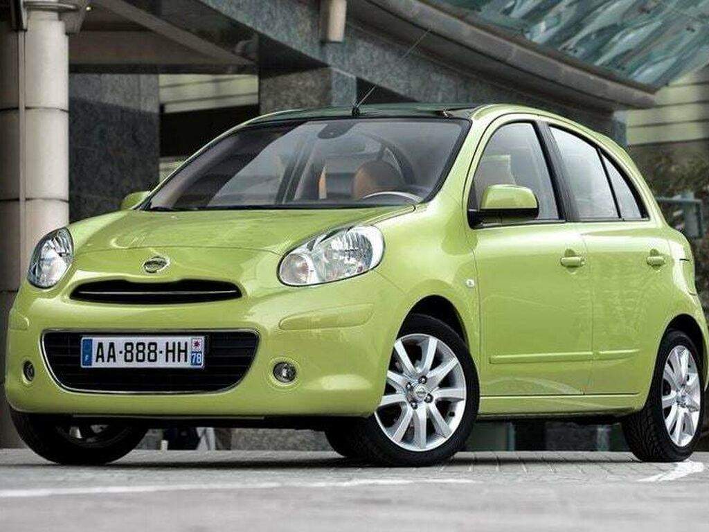 Kofferraummatten für Nissan Micra 2011 - 2013