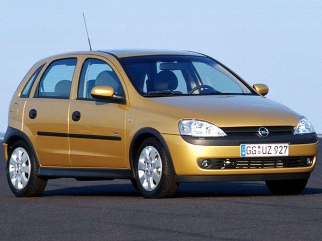 Kofferraummatten für Opel Corsa C 2000 - 2006