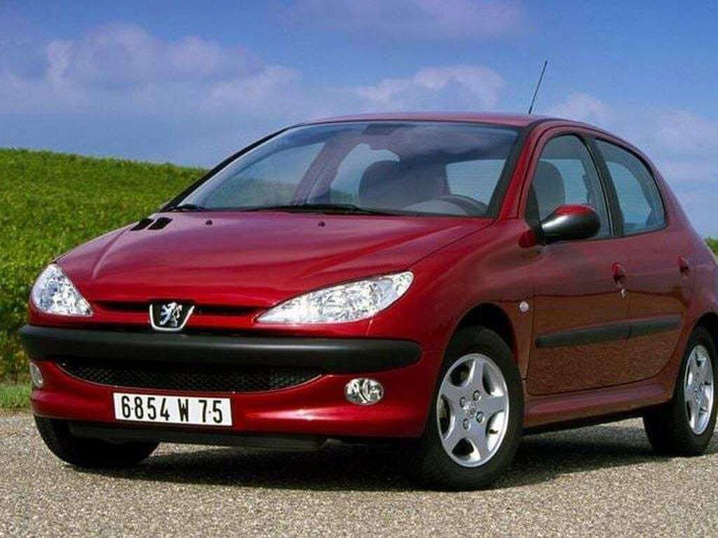 Kofferraummatten für Peugeot 206 1998 - 2013
