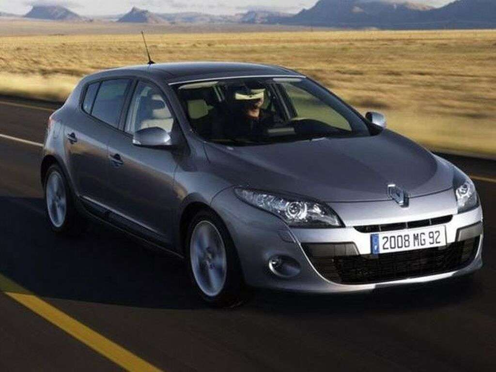 Kofferraummatten für Renault Megane 2009 - 2016