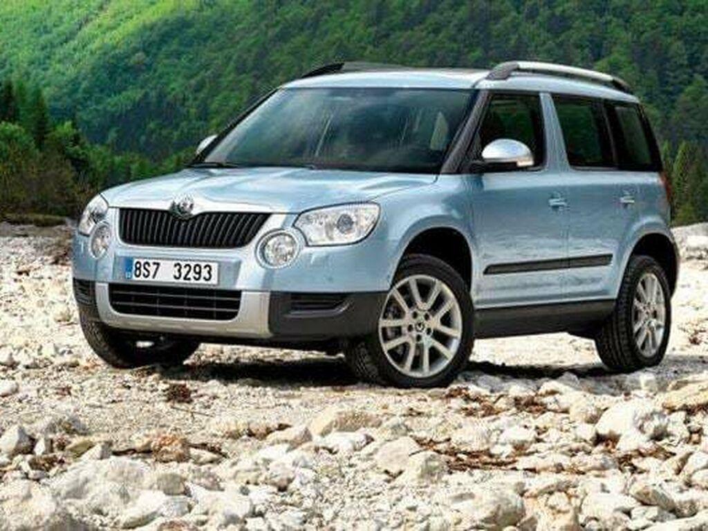 Kofferraummatten für Skoda Yeti 2009 - 2013