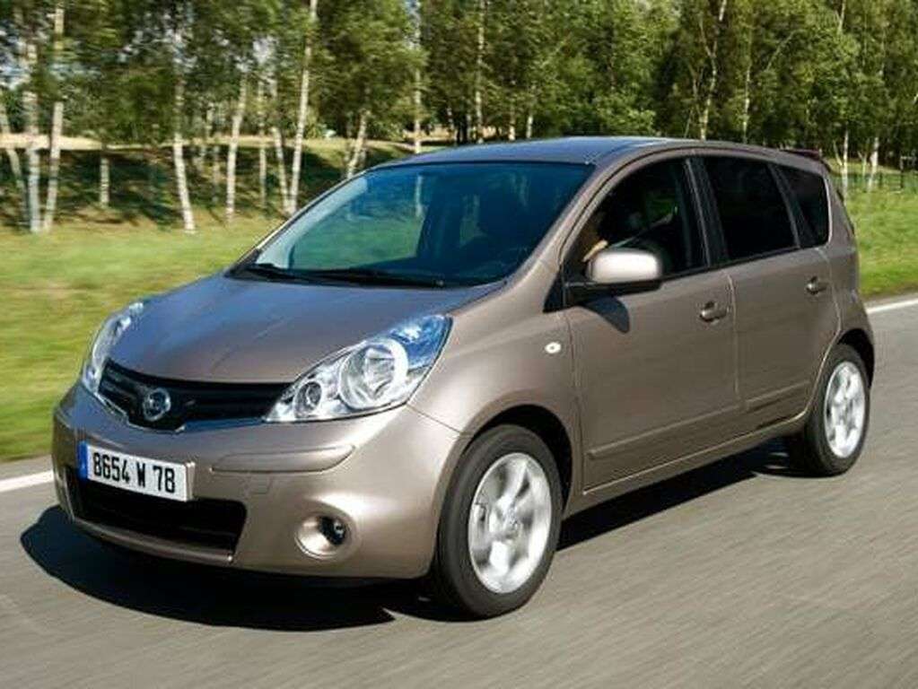 Kofferraummatten für Nissan Note 2006 - 2013