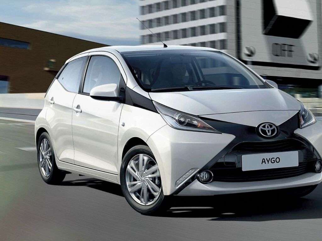 Kofferraummatten für Toyota Aygo 2014 - 2018