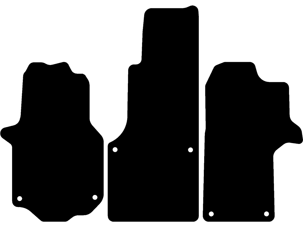 Beifahrer-Einzelsitz | Ohne Standheizung im Fußboden | Elektrische Feststellbremse