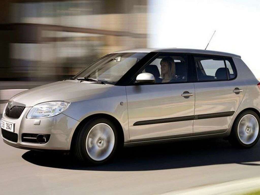Fußmatten für Skoda Fabia 2007 - 2014
