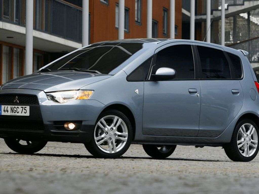 Kofferraummatten für Mitsubishi Colt 2008 - 2012