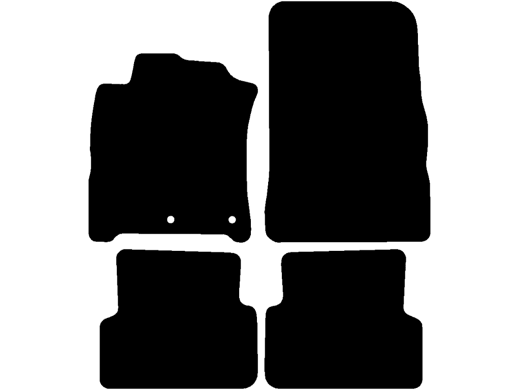 Abstand Befestigungspunkte (Fahrer) 18 cm