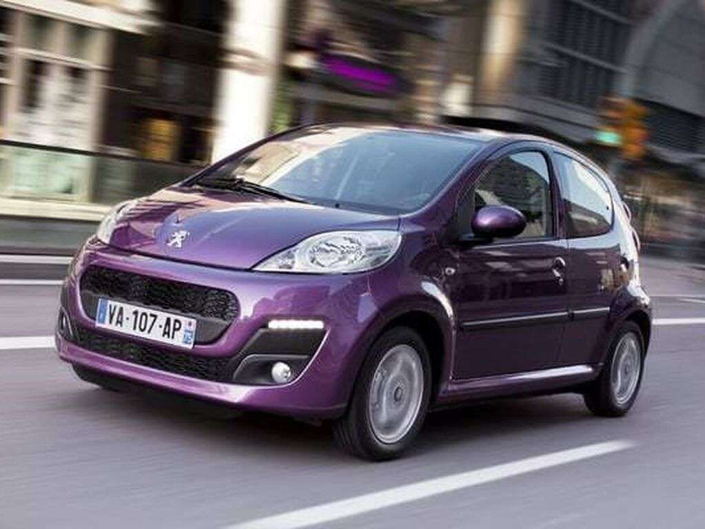Fußmatten für Peugeot 107 2009 - 2014