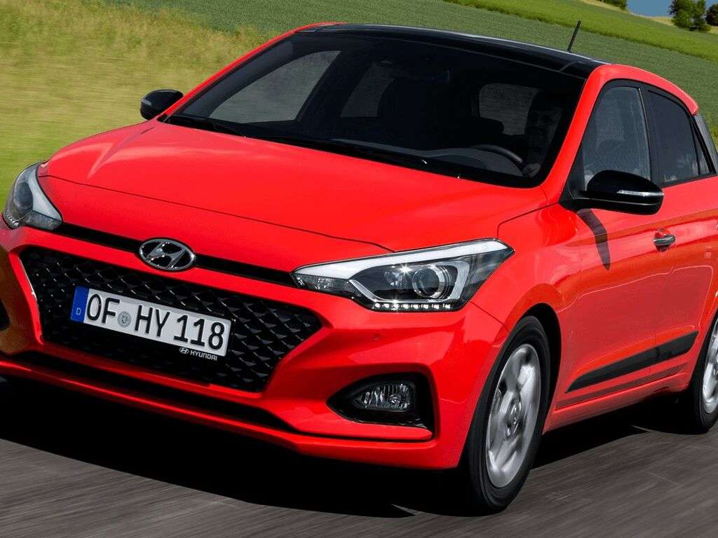 Fußmatten für Hyundai i20 2014 - 2020