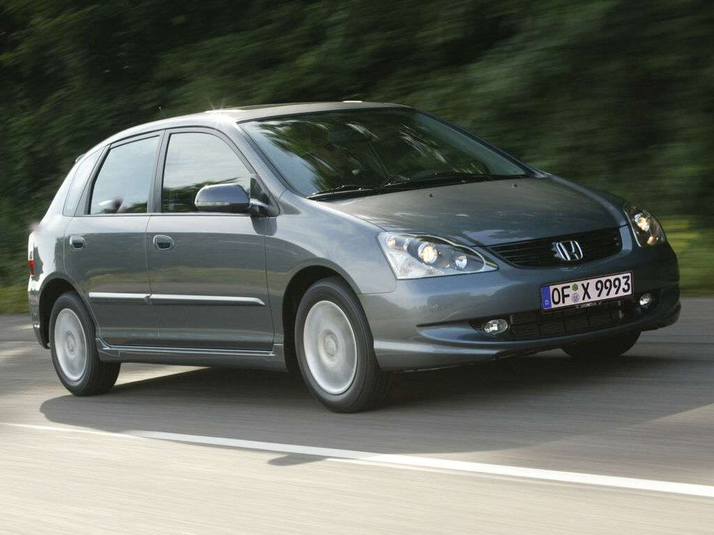 Kofferraummatten für Honda Civic 2001 - 2005