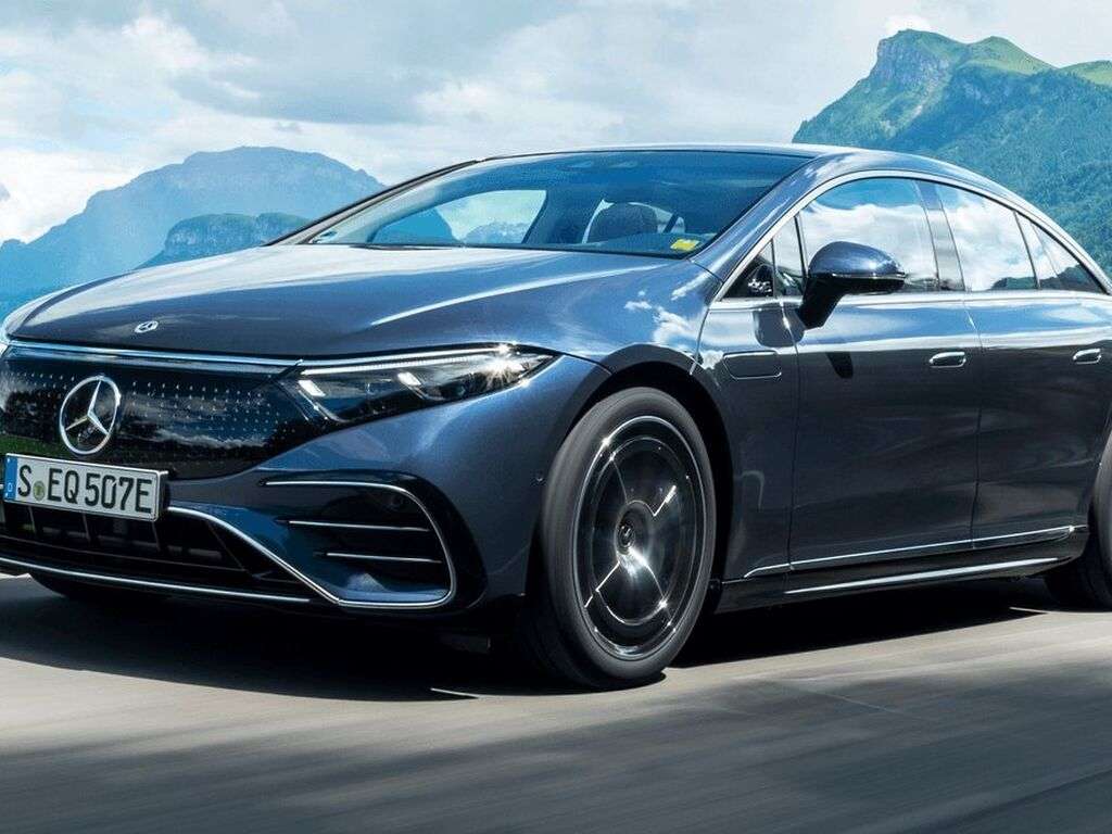 Kofferraummatten für Mercedes EQS V297 2021 - 2025