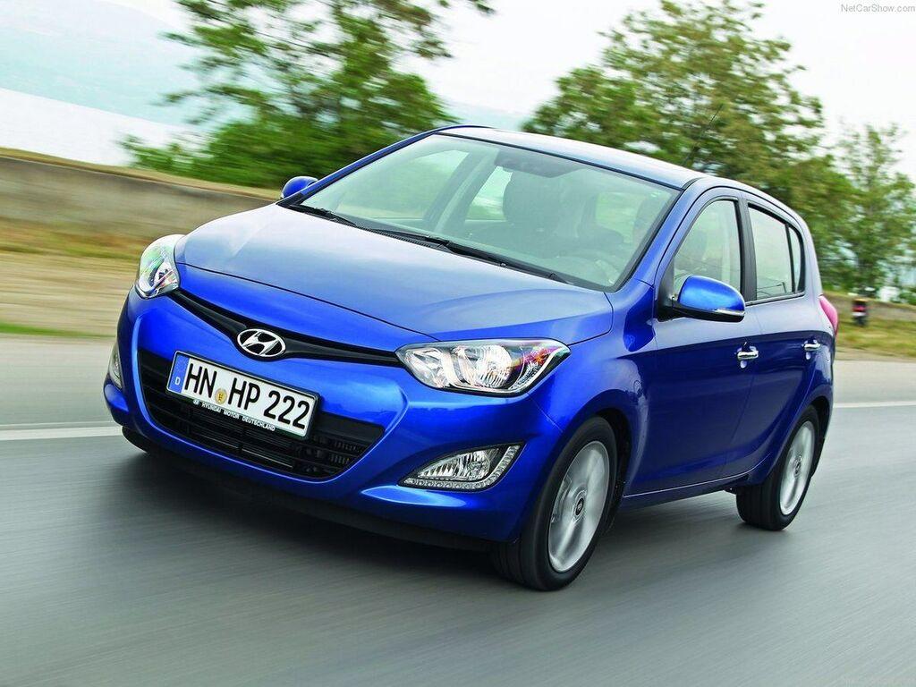 Kofferraummatten für Hyundai i20 2012 - 2014