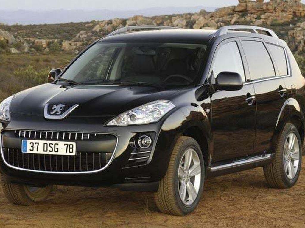 Kofferraummatten für Peugeot 4007 2007 - 2012