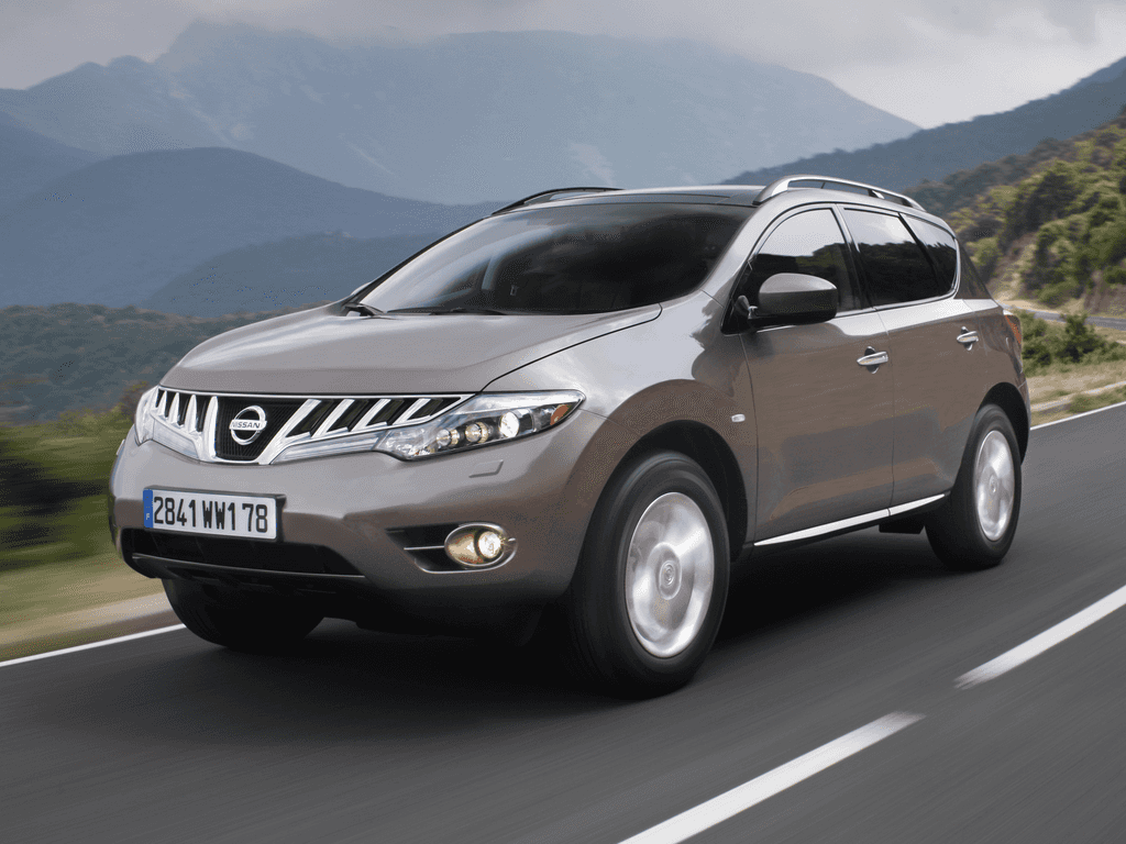 Kofferraummatten für Nissan Murano Z51 2008 - 2016