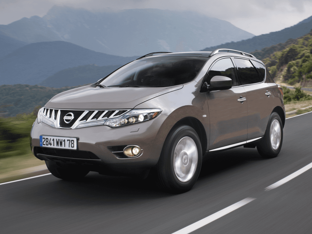 Kofferraummatten für Nissan Murano Z51 2008 - 2016