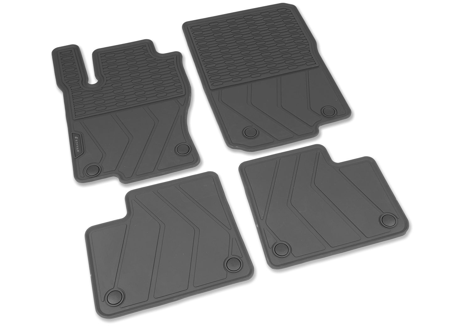 Gummi Fußmatten für Mercedes GL X166 | Gratis Versand | Automatten