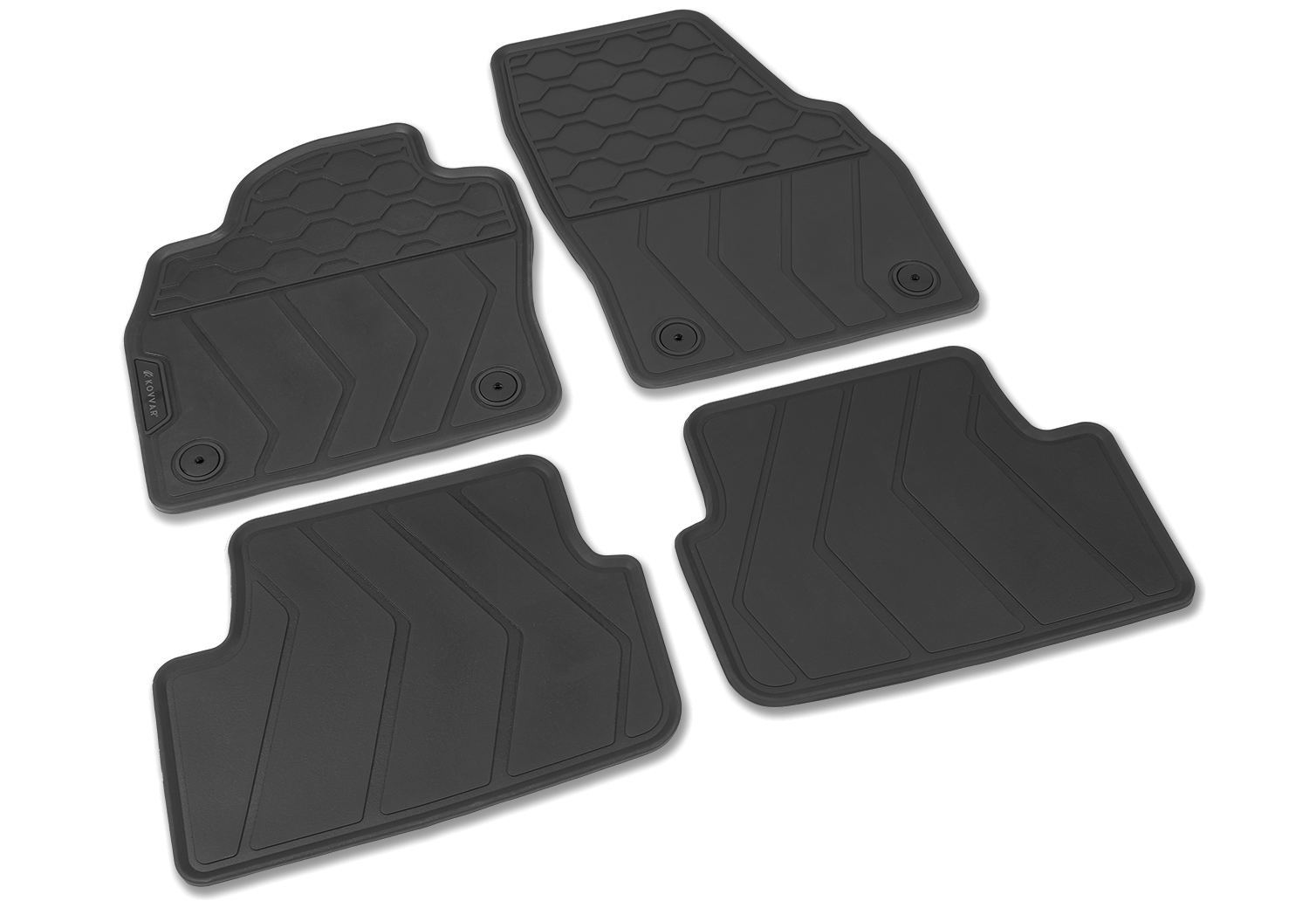 Auto Fußmatten für VW for Volkswagen Polo 2011-2019 Allwetter