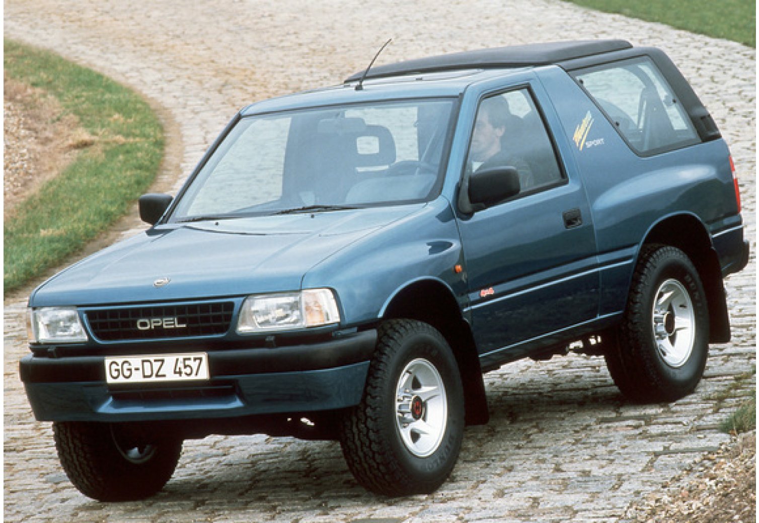Fußmatten Alu Riffelblech für Opel Frontera A 3-Türer 1991-1998 